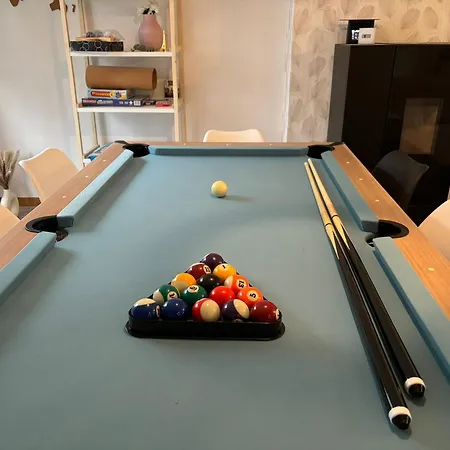 Boiklo - Piscine Chauffee,billard,bain Nordique 10 Personnes Feriehus Hellenvilliers